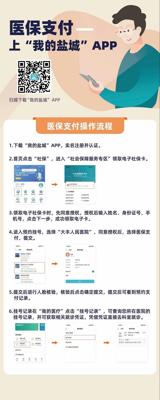 盐城市大丰人民医院开通医保卡线上支付啦！