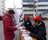 我院开展“学雷锋、送义诊”活动