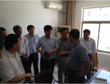 省卫生厅汪华副厅长一行到市急救医疗站进行调研指导
