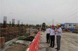 陈平市长到我院高新区分院调研工程进展