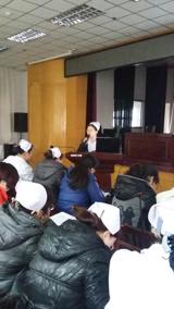 我院组织“冠状动脉支架植入术患者”护理教学查房